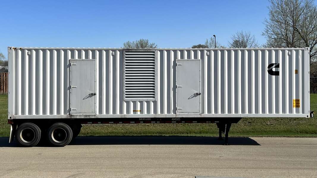 Used Cummins DFLC KTA50-G3 Diesel Generator, 41 Hrs