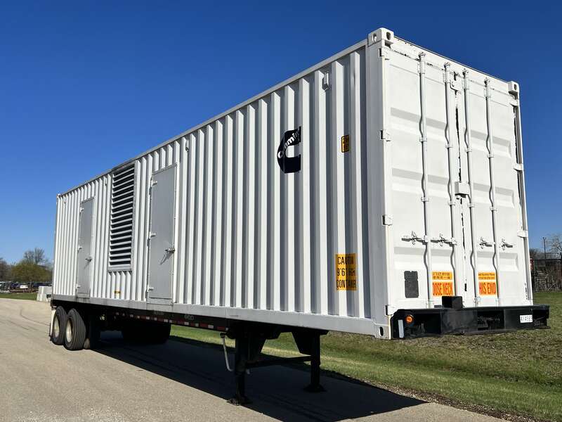 Used Cummins DFLC KTA50-G3 Diesel Generator, 41 Hrs