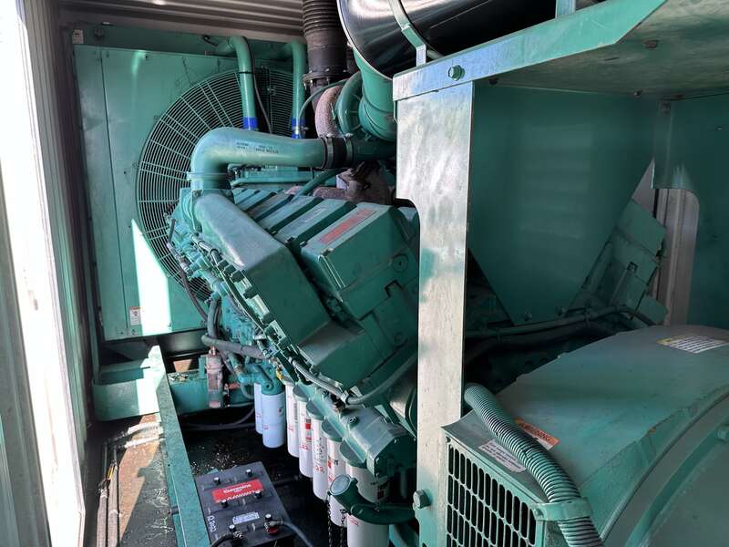 Used Cummins DFLC KTA50-G3 Diesel Generator, 41 Hrs