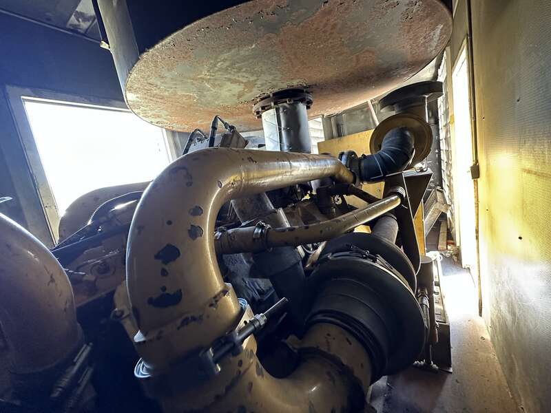 Used Caterpillar 3412 Portable Diesel Generator 10190 Hrs