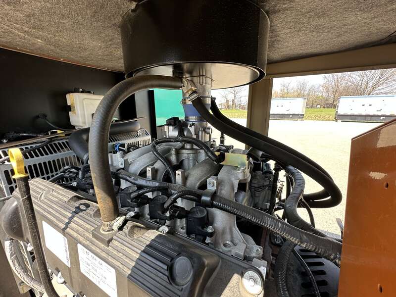 Used Generac QT070 Natural Gas Propane Generator, 423 Hrs