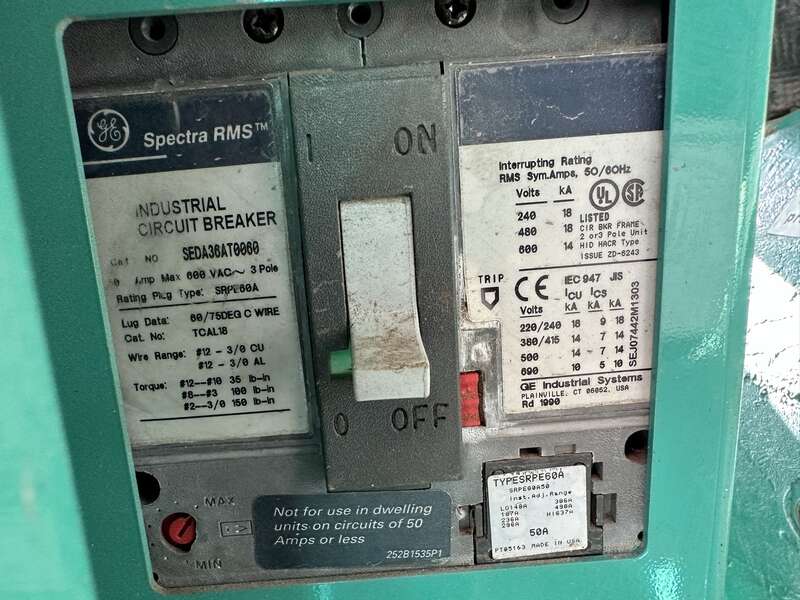 Used Cummins DGBB Diesel Generator, 38 Hrs, EPA Tier 4