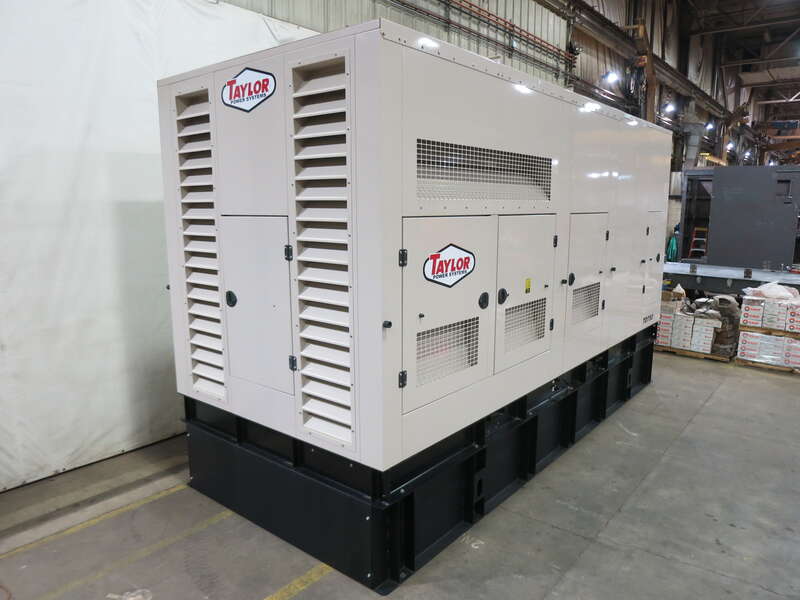 New Taylor Power Systems TD750 Diesel Generator EPA Tier 2