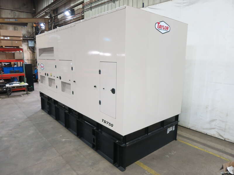 New Taylor Power Systems TD750 Diesel Generator EPA Tier 2