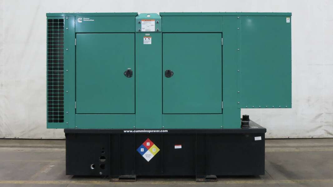 Used Cummins DSGAC QSB7-G3 NR3 Diesel Generator, 313 Hrs, EPA Tier 3
