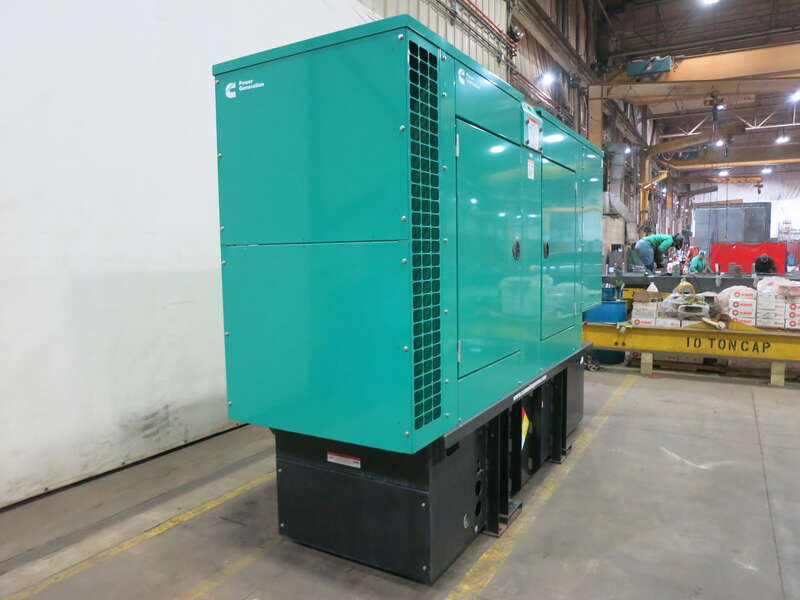 Used Cummins DSGAC QSB7-G3 NR3 Diesel Generator, 313 Hrs, EPA Tier 3