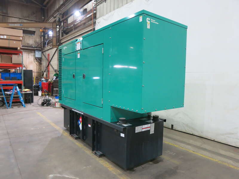 Used Cummins DSGAC QSB7-G3 NR3 Diesel Generator, 313 Hrs, EPA Tier 3