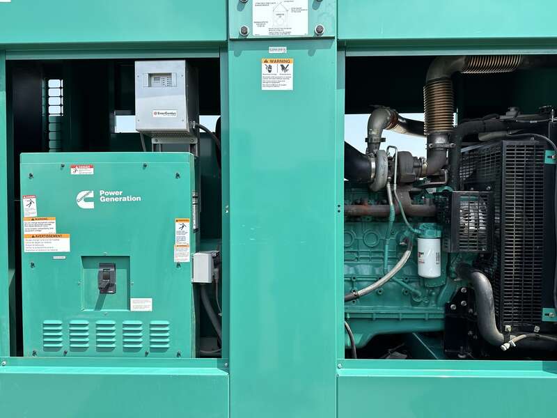 Used Cummins DSGAC QSB7-G3 NR3 Diesel Generator, 313 Hrs, EPA Tier 3