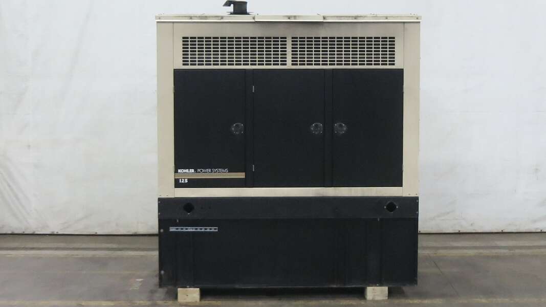 Used Kohler 125REOZJD Diesel Generator, 491 Hrs, EPA Tier 3