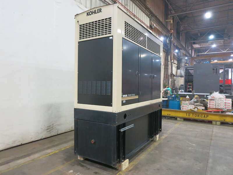 Used Kohler 125REOZJD Diesel Generator, 491 Hrs, EPA Tier 3