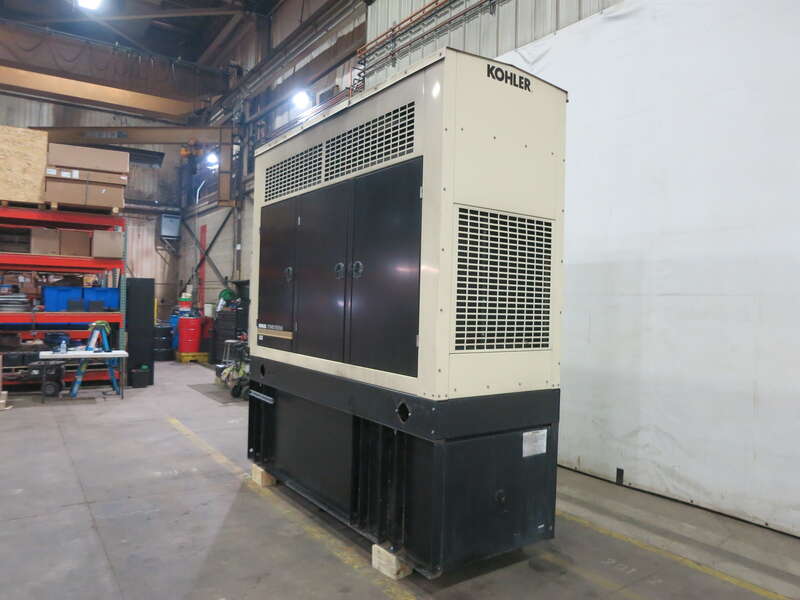Used Kohler 125REOZJD Diesel Generator, 491 Hrs, EPA Tier 3