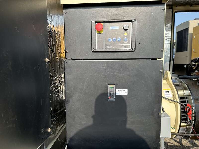 Used Kohler 60REZGB Natural Gas / Propane Generator, 526 Hrs - 1 or 3 Phase