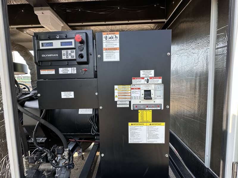 Used Caterpillar / Olympian G150LG2 Natural Gas / Propane Generator, 192 Hrs, EPA Certified Single Phase