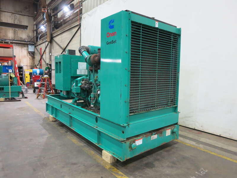 Used Cummins DFEC KTA19-G3 Diesel Generator, 413 Hrs