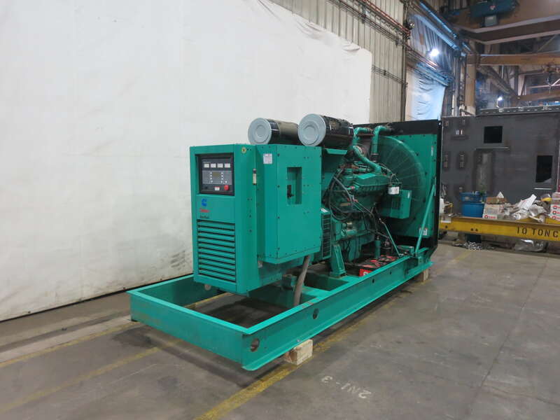 Used Cummins DFGB VTA28-G5 Diesel Generator, 676 Hrs