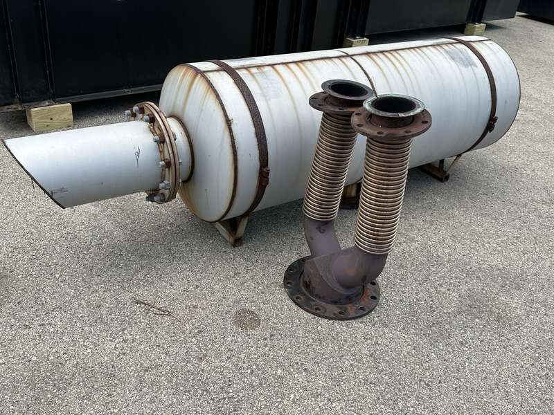 Used Cummins DFGB VTA28-G5 Diesel Generator, 676 Hrs