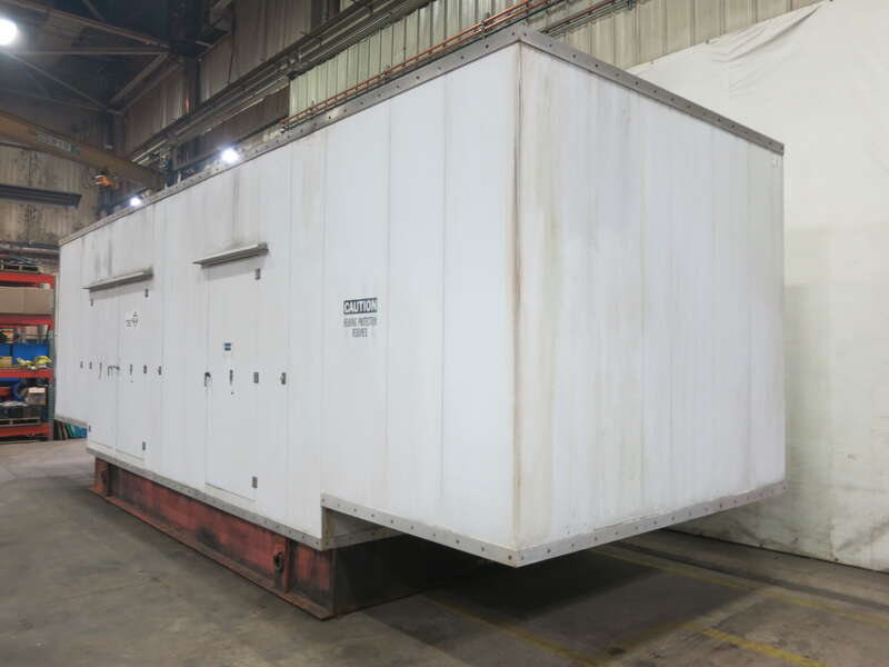 Used Cummins DFGB VTA28-G5 Diesel Generator, 367 Hrs