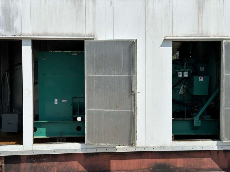 Used Cummins DFGB VTA28-G5 Diesel Generator, 367 Hrs