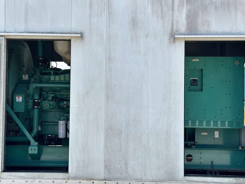 Used Cummins DFGB VTA28-G5 Diesel Generator, 367 Hrs