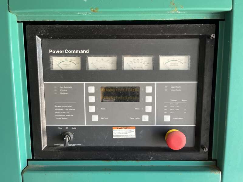 Used Cummins DFGB VTA28-G5 Diesel Generator, 367 Hrs