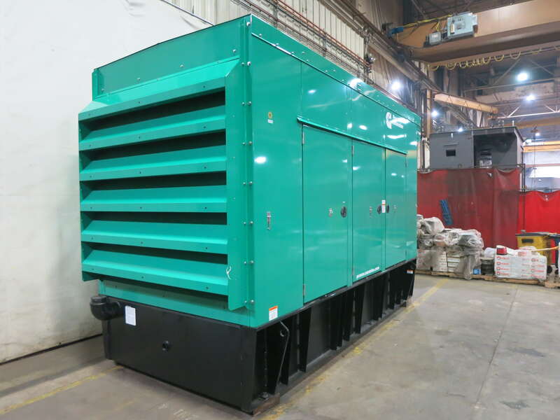 Used Cummins DFEJ QSX15-G9 NR2 Diesel Generator 201 Hrs EPA Tier 2