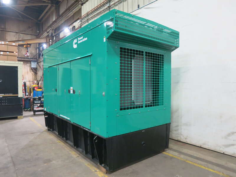 Used Cummins DFEJ QSX15-G9 NR2 Diesel Generator 201 Hrs EPA Tier 2