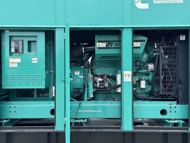 Used Cummins DFEJ QSX15-G9 NR2 Diesel Generator 201 Hrs EPA Tier 2