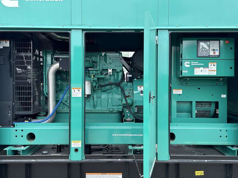 Used Cummins DFEJ QSX15-G9 NR2 Diesel Generator 201 Hrs EPA Tier 2