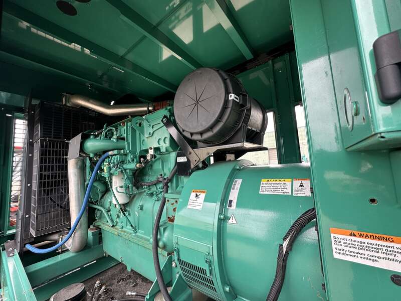 Used Cummins DFEJ QSX15-G9 NR2 Diesel Generator 201 Hrs EPA Tier 2