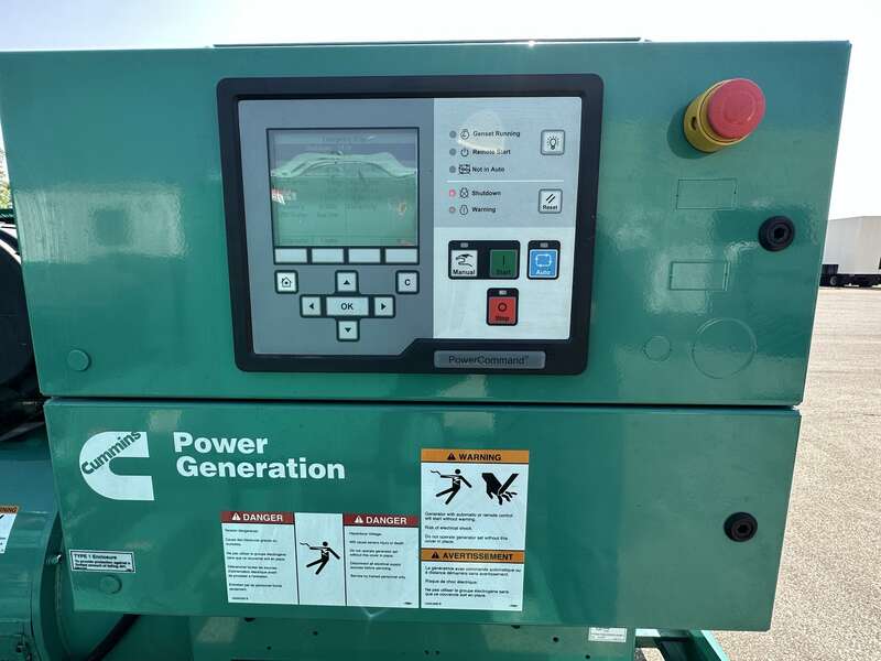 Used Cummins DFEJ QSX15-G9 NR2 Diesel Generator 201 Hrs EPA Tier 2
