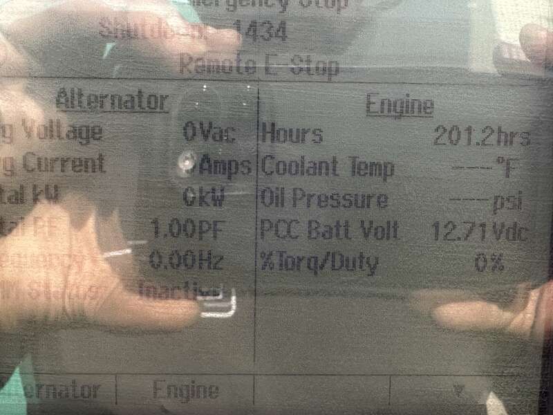 Used Cummins DFEJ QSX15-G9 NR2 Diesel Generator 201 Hrs EPA Tier 2