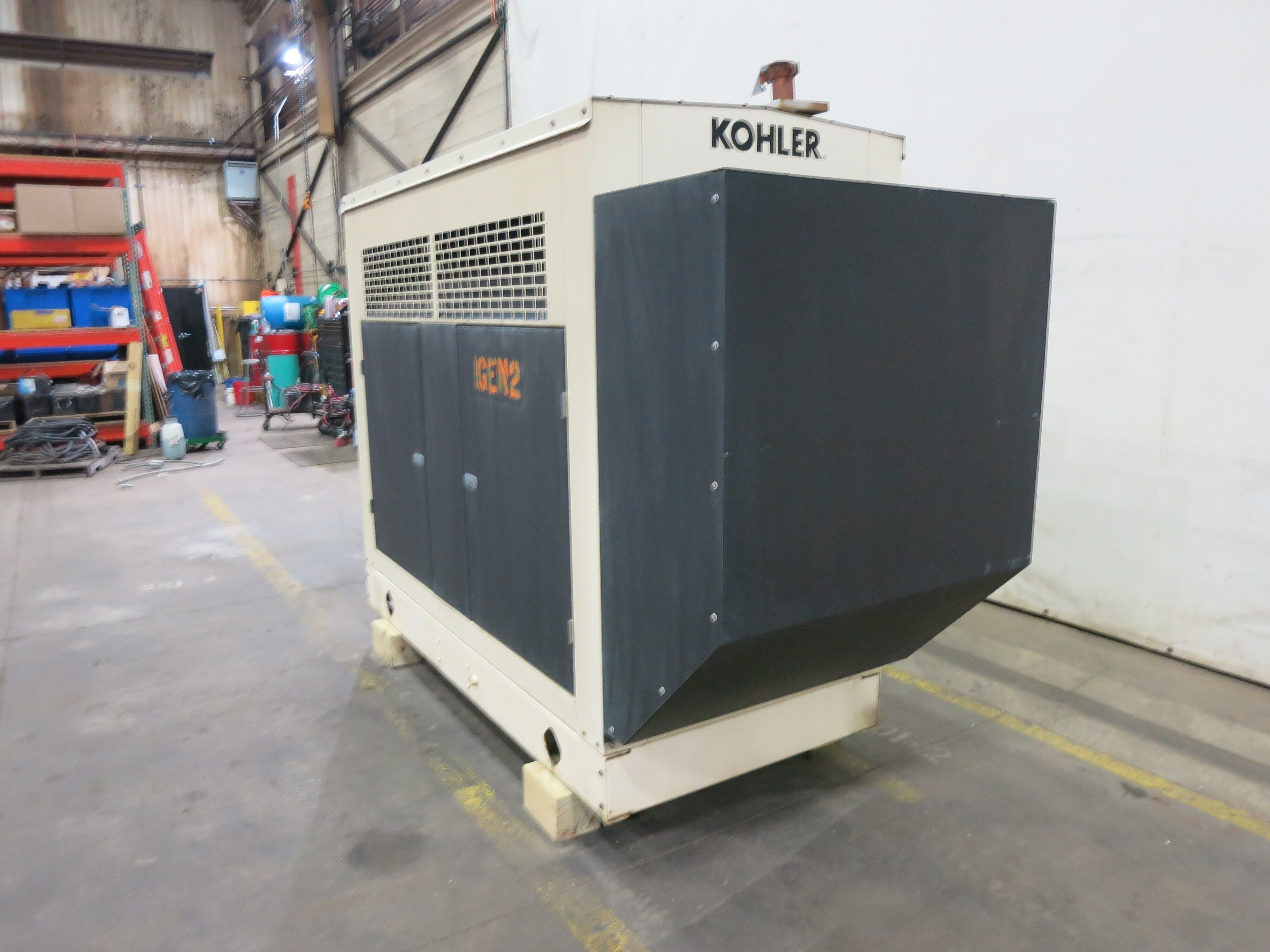 Used Kohler 60REZG Natural Gas / Propane Generator | 556 Hrs | 60