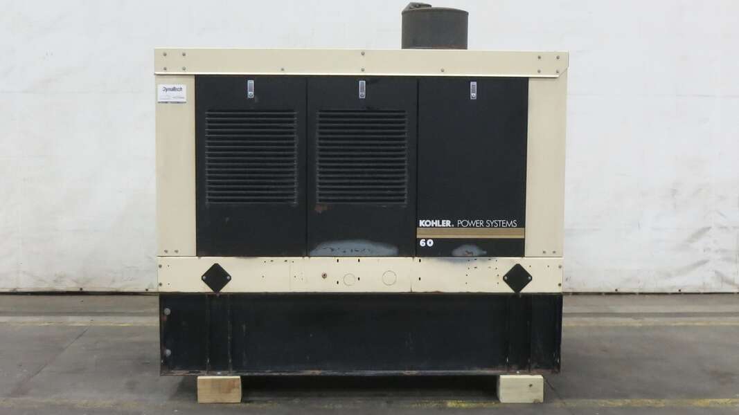 Used Kohler 60REOZJB Diesel Generator, 548 Hrs, EPA Tier 2