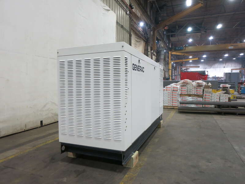 Used Generac Qt150 Natural Gas   Propane Generator 