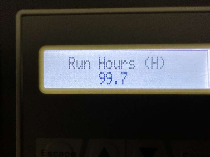 Used Generac QT150 Natural Gas / Propane Generator, 99 Hrs, EPA Certified