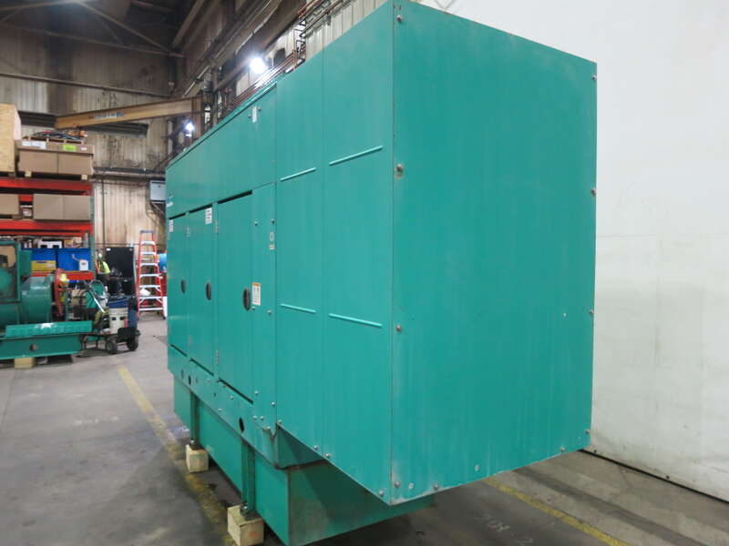 Used Cummins DSHAA QSL9-G2 Diesel Generator, 289 Hrs 1 or 3 Phase