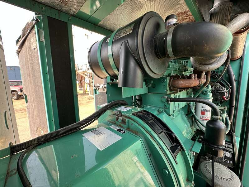 Used Cummins DSHAA QSL9-G2 Diesel Generator, 289 Hrs 1 or 3 Phase