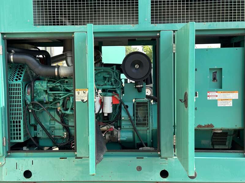 Used Cummins DSHAA QSL9-G2 Diesel Generator, 289 Hrs 1 or 3 Phase
