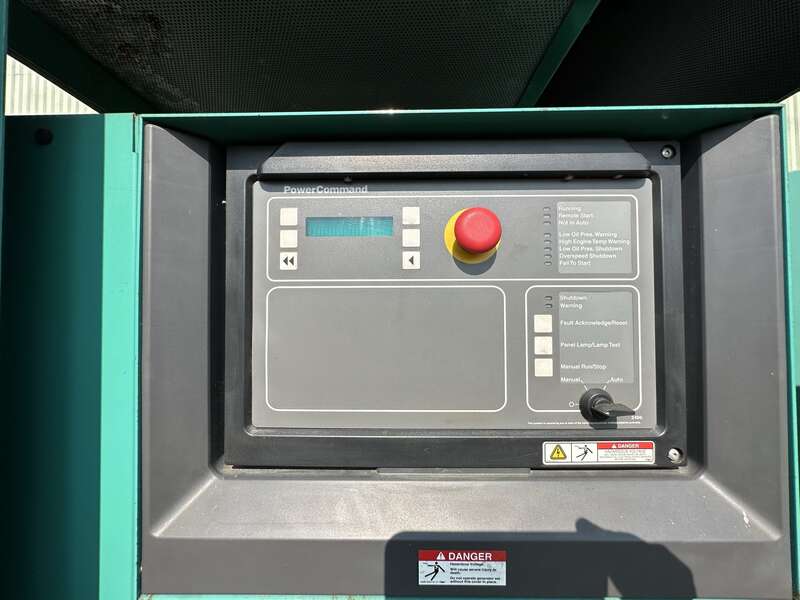 Used Cummins DSHAA QSL9-G2 Diesel Generator, 289 Hrs 1 or 3 Phase