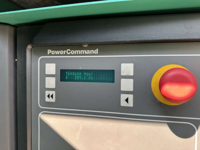 Used Cummins DSHAA QSL9-G2 Diesel Generator, 289 Hrs 1 or 3 Phase