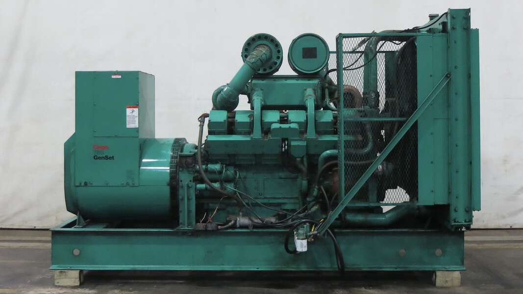 Used Cummins DFZ KTA38-G1 Diesel Generator, 1186 Hrs