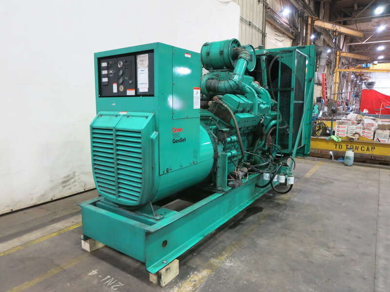 Used Cummins DFZ KTA38-G1 Diesel Generator, 1186 Hrs
