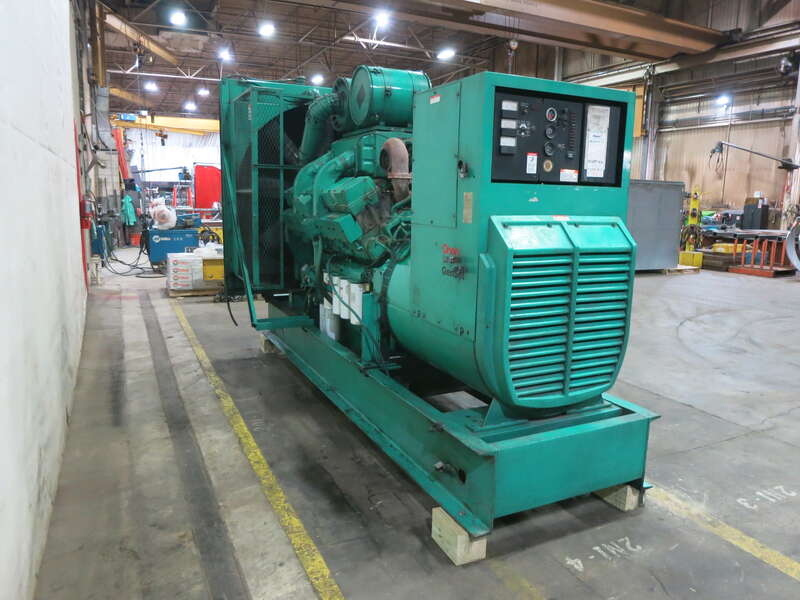 Used Cummins DFZ KTA38-G1 Diesel Generator, 1186 Hrs