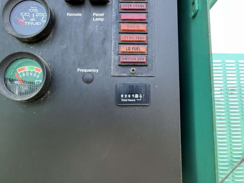 Used Cummins DGFC 6CTAA8.3-G1 Diesel Generator, 341 Hours