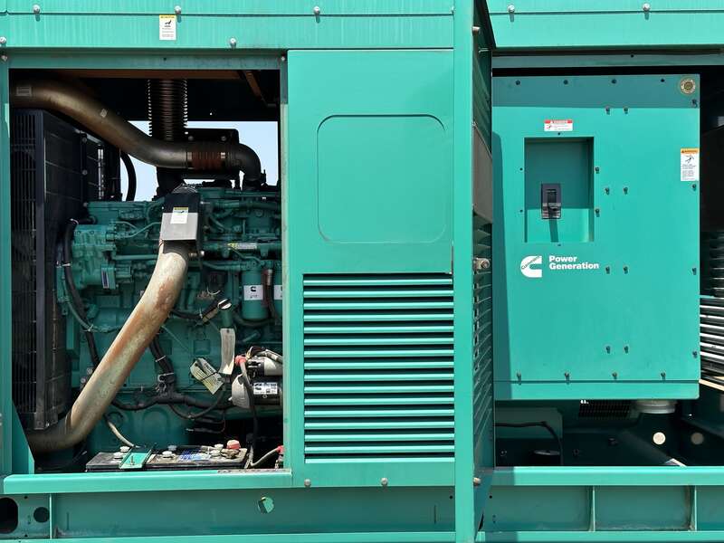Used Cummins DQDAA QSL9-G3 NR3 Diesel Generator, 153 Hrs, EPA Tier 3