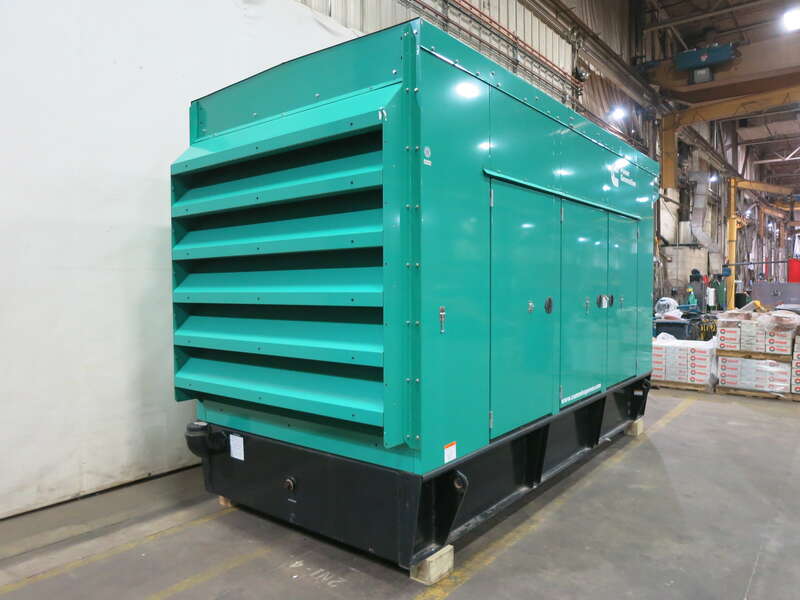 Used Cummins DFEH QSX15-G9 NR2 Diesel Generator 362 Hrs EPA Tier 2