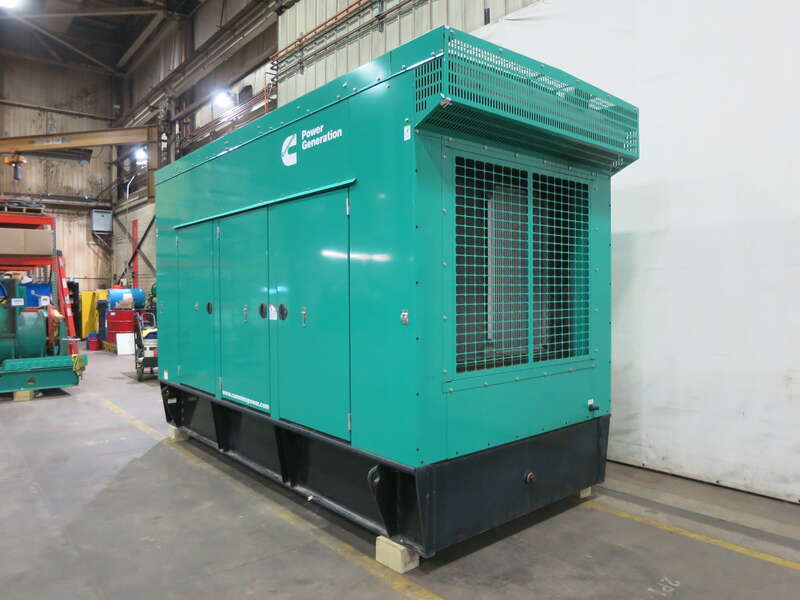 Used Cummins DFEH QSX15-G9 NR2 Diesel Generator 362 Hrs EPA Tier 2
