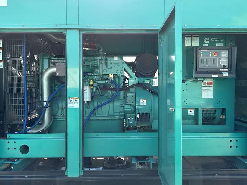 Used Cummins DFEH QSX15-G9 NR2 Diesel Generator 362 Hrs EPA Tier 2