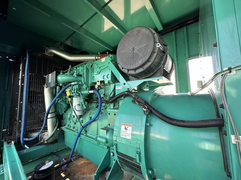 Used Cummins DFEH QSX15-G9 NR2 Diesel Generator 362 Hrs EPA Tier 2