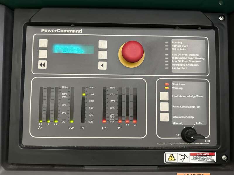 Used Cummins DFEH QSX15-G9 NR2 Diesel Generator 362 Hrs EPA Tier 2